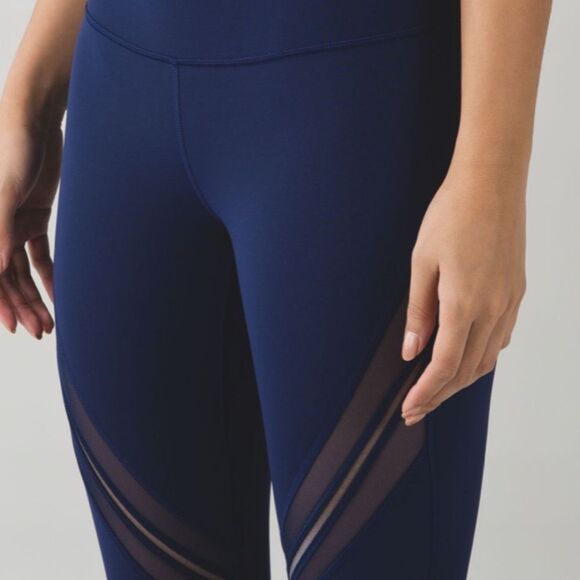 Lululemon High Times Pant *Metta Hero Blue Size 8 - Picture 3 of 11